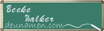 Beeke Walker Visitenkarte